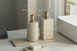 NaturaVero Travertin Badaccessoire-Set