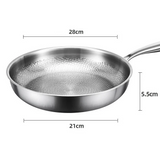 TitanEdge Prime – Premium Titan-Bratpfanne mit Hammerschlag-Struktur