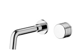 AquaLux Wall – Minimalistische Wand-Waschtischarmatur aus Messing
