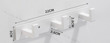 IronMate Edelstahl Wandgarderobe – Multifunktionale Haken