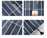 TileFlex 3D Premium Wandfliesen – Selbstklebende, Wasserdichte Fliesenaufkleber mit Harzoberfläche