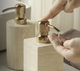 NaturaVero Travertin Badaccessoire-Set
