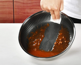 ProCook Edelstahlpfanne mit Honigwaben-Antihaft & Glasdeckel