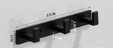 IronMate Edelstahl Wandgarderobe – Multifunktionale Haken