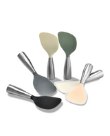 FlexiCook Silikon-Kochlöffel mit Hitzeschutz & Antihaftfunktion