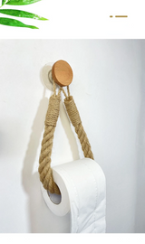 HangEasy Handtuch- und Toilettenpapierhalter aus Seil