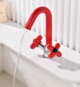 ChromFlow Duo Waschbeckenarmatur – Drehbarer Premium Wasserhahn