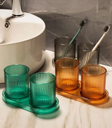 AquaTone GripCup – Rutschfester Badezimmerbecher | Modern & Vielseitig einsetzbar