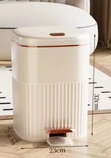EcoSilent Premium Tretmülleimer – 8L/10L Mit Soft-Close Deckel