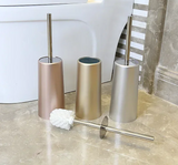 LuxeSan GoldClean – Premium WC-Bürstengarnitur für Badezimmer & Gäste-WC