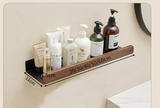 EcoWood Küchen-Wandregal – Holz-Metall Organizer ohne Bohren