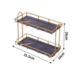HydroStack TwinRack – 2-stufiges Metallregal