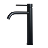 AurumLift Waschtischarmatur Gold – Hoher Wasserhahn Edelstahl | Einhebel Mischer | Modernes Badezimmer Highlight