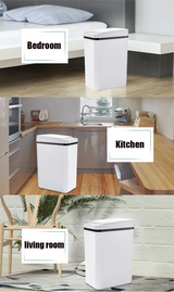 CleanSense Sensor-Mülleimer 12L – Berührungslos, Hygienisch & Modern