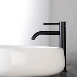 AurumLift Waschtischarmatur Gold – Hoher Wasserhahn Edelstahl | Einhebel Mischer | Modernes Badezimmer Highlight