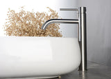 AurumLift Waschtischarmatur Gold – Hoher Wasserhahn Edelstahl | Einhebel Mischer | Modernes Badezimmer Highlight