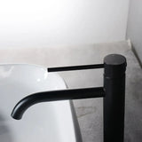 AurumLift Waschtischarmatur Gold – Hoher Wasserhahn Edelstahl | Einhebel Mischer | Modernes Badezimmer Highlight