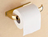 LuxiCopper – Eleganter Toilettenpapierhalter aus Premium-Metall in Gebürstetem Design
