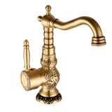 Aurelia OrnateFlow Waschtischarmatur – Antik-Messing Wasserhahn