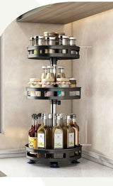 AromaSpin – 360° Drehbarer Gewürz- und Küchen-Organizer