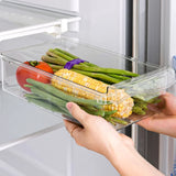 FreshSlide Pro – Transparente Kühlschrank-Schubladenbox