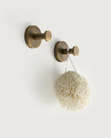 BronzeLine Badezimmer Set Messing – Antik Design Wandaccessoires | Handtuchhalter & Haken | Stilvolle Badorganisation