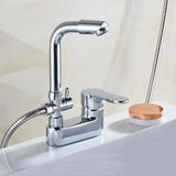 Hochwertige Waschbeckenarmatur mit Mischfunktion und Einhandbedienung aus robustem Messing