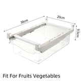 FreshSlide Pro – Transparente Kühlschrank-Schubladenbox