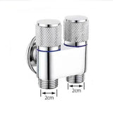 HydroLink DuoMax – 2-Wege Wandventil für Waschmaschine & Toilette