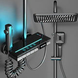 AquaLumen LED Luxe – Thermostatisches Duschpaneel