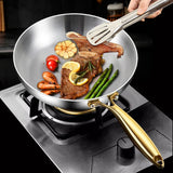 MasterCook Edelstahl-Bratpfanne Profiqualität