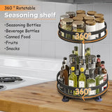 AromaSpin – 360° Drehbarer Gewürz- und Küchen-Organizer