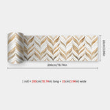 DecoMosaic 3D Mosaik Wandaufkleber – Selbstklebender, wasserdichter Backsplash