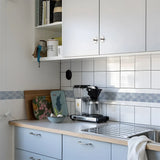 DecoMosaic 3D Mosaik Wandaufkleber – Selbstklebender, wasserdichter Backsplash
