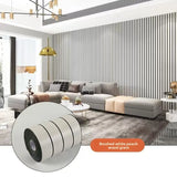 DecoWall 3D PVC Wandpaneele – Selbstklebende, Wasserfeste Lamellen