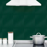 FlexTile 3D Backsplash Fliesenaufkleber – Selbstklebende, wasser