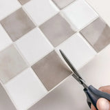 StyleCore 3D Backsplash Fliesenaufkleber – Selbstklebende wasser