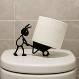 FunnyTier Papierrollenhalter – Bad Zubehör Wandhalter | Kreatives Tiermotiv | Platzsparende Lösung