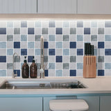 StyleCore 3D Backsplash Fliesenaufkleber – Selbstklebende wasser