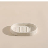 ZenAura Sandstein Badezimmer-Set – Natürliches Wabi-Sabi Accessoire-Set