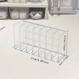 ClarityBox 7 – Transparenter Kosmetik-Organizer | 7 Fächer | Multifunktionale Aufbewahrung