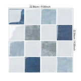 StyleCore 3D Backsplash Fliesenaufkleber – Selbstklebende wasser