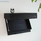 SecretShelf Versteckregal – Schwebendes Wandregal mit Unsichtbarem Geheimfach