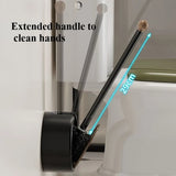 HygioWall Wand-Toilettenbürste – Platzsparend, Hygienisch & Modern