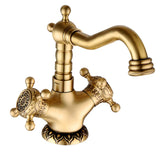 Aurelia OrnateFlow Waschtischarmatur – Antik-Messing Wasserhahn