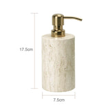 NaturaVero Travertin Badaccessoire-Set