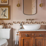 DecoMosaic 3D Mosaik Wandaufkleber – Selbstklebender, wasserdichter Backsplash
