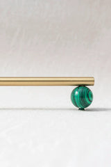 MarbleNordic Elegance Möbelgriffe – Skandinavische Marmor & Messing Knöpfe