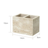 NaturaVero Travertin Badaccessoire-Set