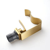 Edle Waschbeckenarmatur in Gold mit Kaskadenauslauf und Hebelsteuerung
